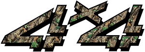 4x4 Realtree Camo Bedside Decals #4210 4x4 Realtree Camo Bedside Decals #4210